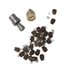 Flat Skull Heads with Pins (Pack of 100)
